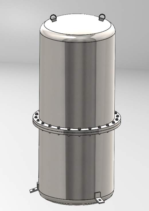 真空室 Solidworks 模型缩略图